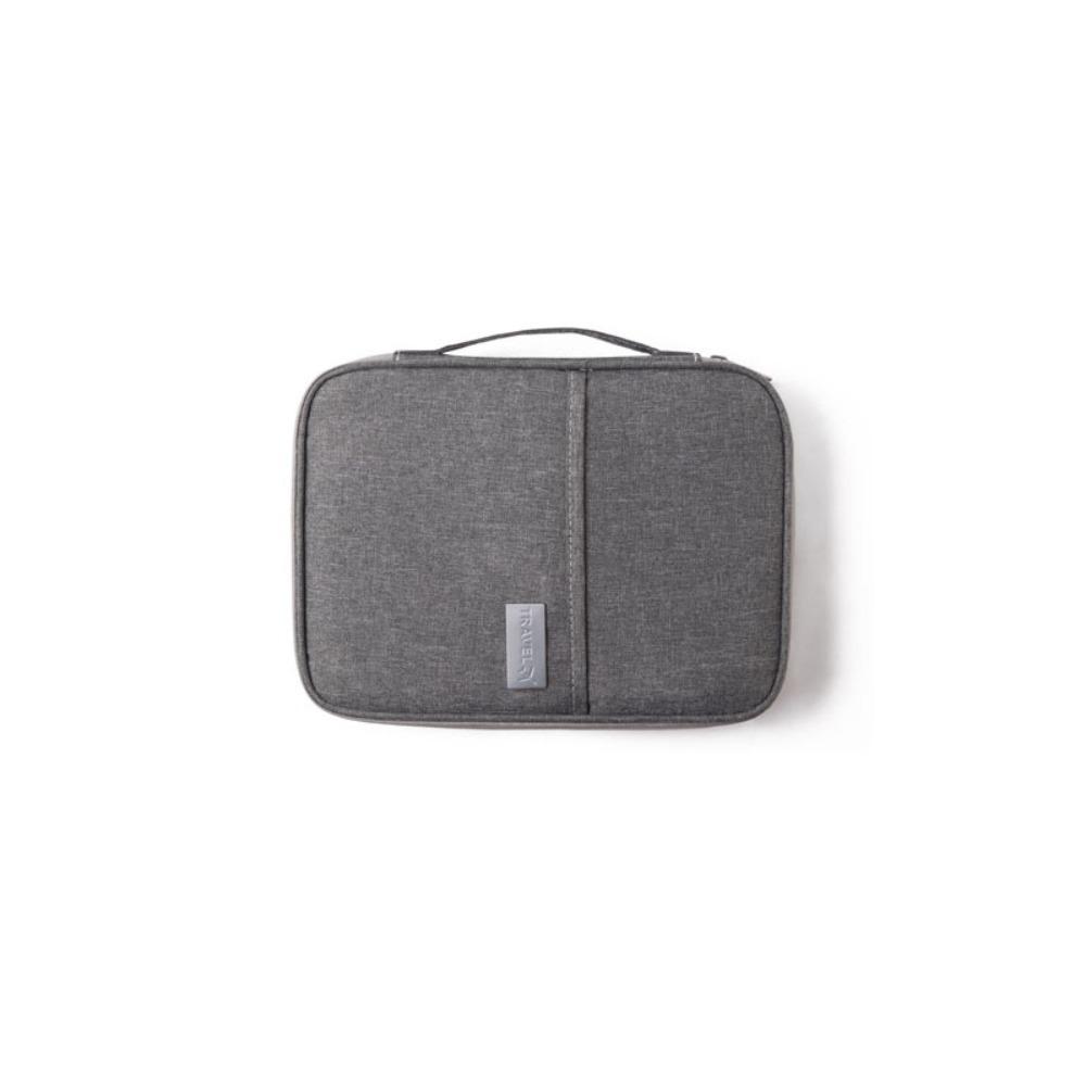 Card Holder Travel Wallet Solid Color Card Storage Bag Passport Bag Travel Accessories