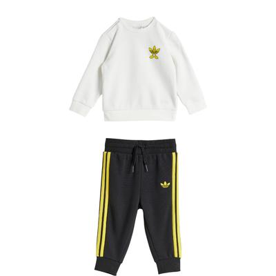 Originals Casual Sportswear CREW SET White/Black Infant And Toddler JD0475