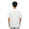 The North Face Short Sleeve Square Logo Pocket Size L T-Shirt, S/S Tee, White,