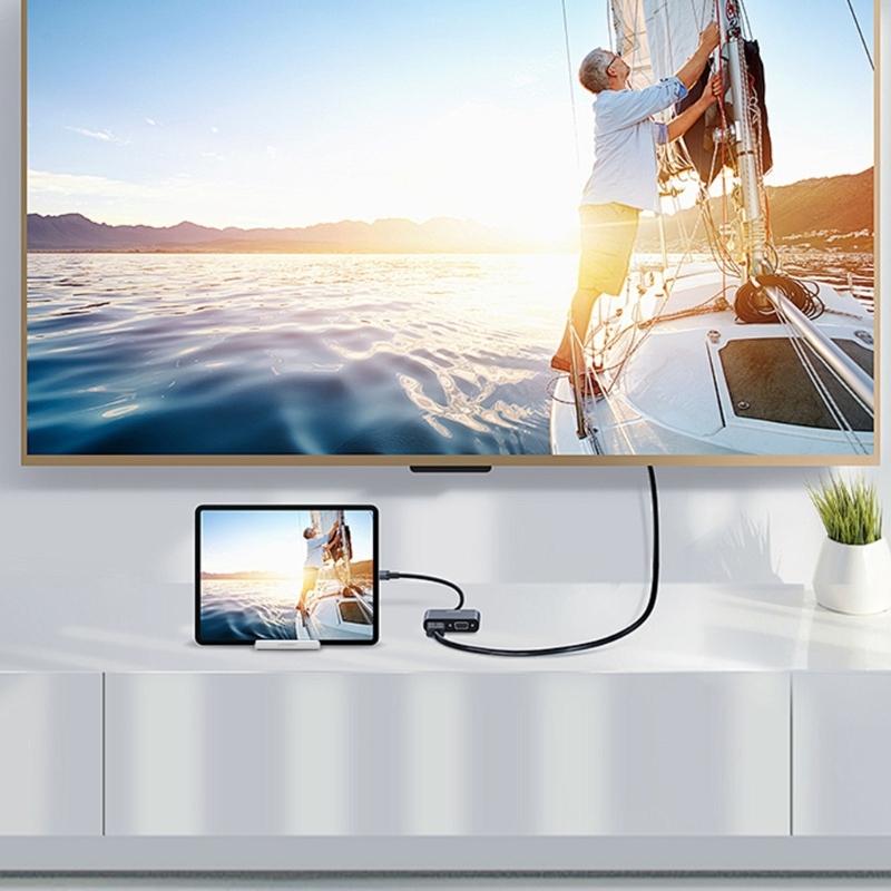 High Speeded 13cm USB C Cable 8K Resolution 240W Power Delivery with E Mark Technology Suitable for Smartphones Tablets