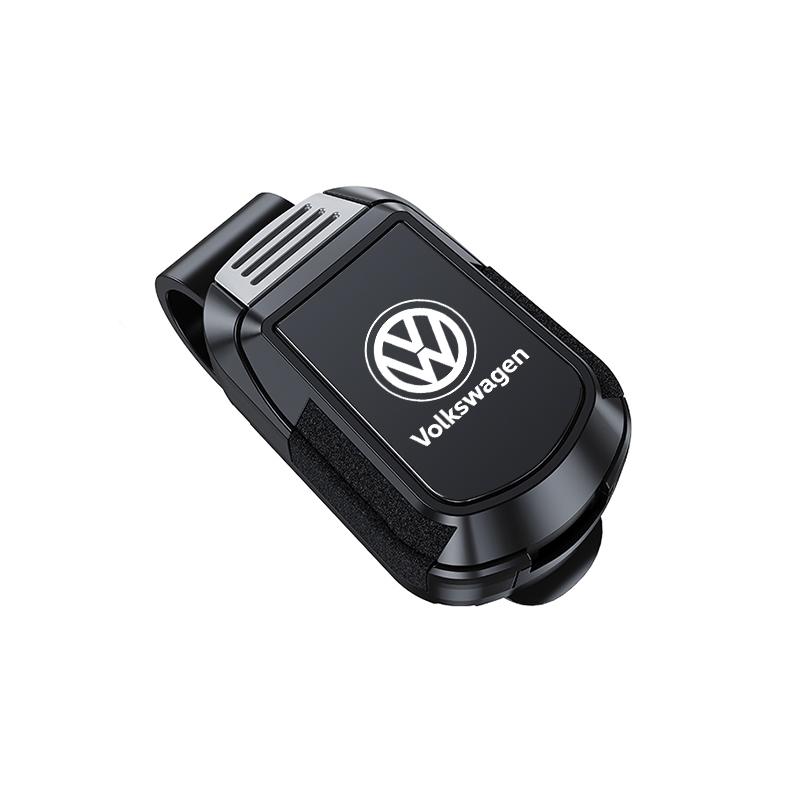 2026 Heiß Für Volkswagen VW 1 Stück Brillenaufbewahrungshalter Auto Sonnenblende Sonnenbrillenclip Für VW GTI Polo Golf Passat Tiguan Arteon T