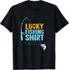 My Lucky Fishing Artwork T-Shirt for Enthusiastic Fishermen