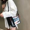 Waterproof Transparent Crossbody Bag Square Casual Shoulder Bag Casual PVC Messenger Bag  Unisex