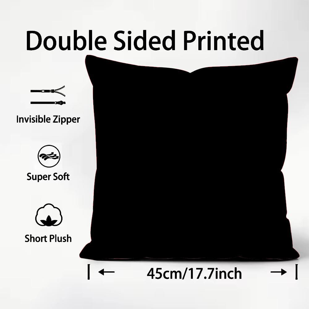 Brand P-PringlesS Cushion Cover Comfortable Reversible Pillow Cover Ideal for Car Sofa Bedroom & Beyond
