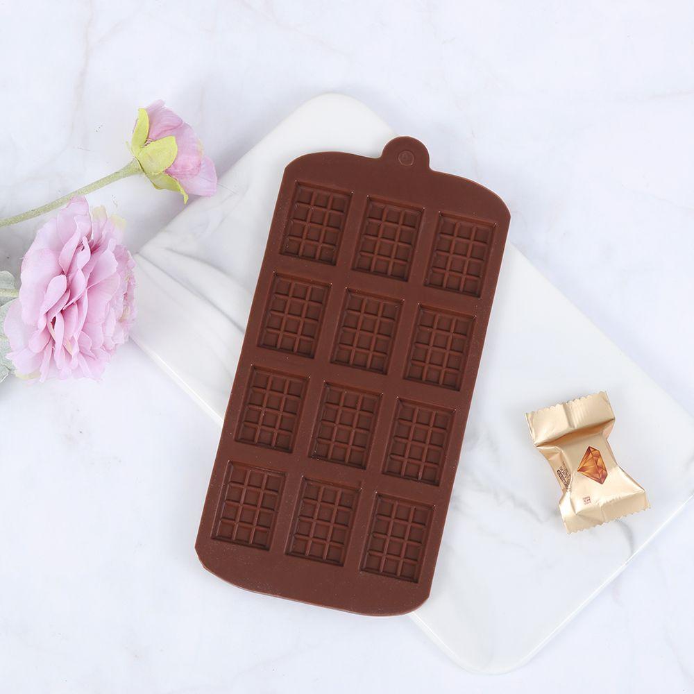 Supplies Fondant Baking Tools Cake Decorating Chocolate Bars Mold Waffle Molds Silicone Mould