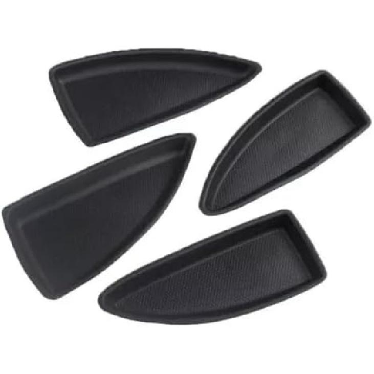 Compatible with Chevrolet Malibu Front and Rear Interior Door Switch Bezel Cap 23451124, 23451126 (2 Pair -Front+Rear L+R)