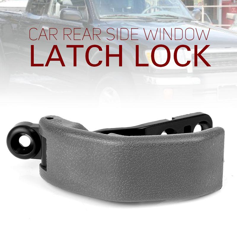 Rear Quatar Window Latch Lock 62910-89102 For Toyota Hilux 1988 1989 1990 1991 1992 1993 1994 1995 1996 1997 Black Gray 1/2pcs