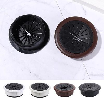 Table Grommet Dustproof Wire Hole Covers Grommet Round Universal Desk Cord Grommet Plastic 50/60MM Cable Hole Cover Home