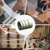 50M Commodity Grade Heavy Duty Transparent Reinforced Fiberglass Tape Stripe Grid Mesh Heat-Resistant Packaging Tape
