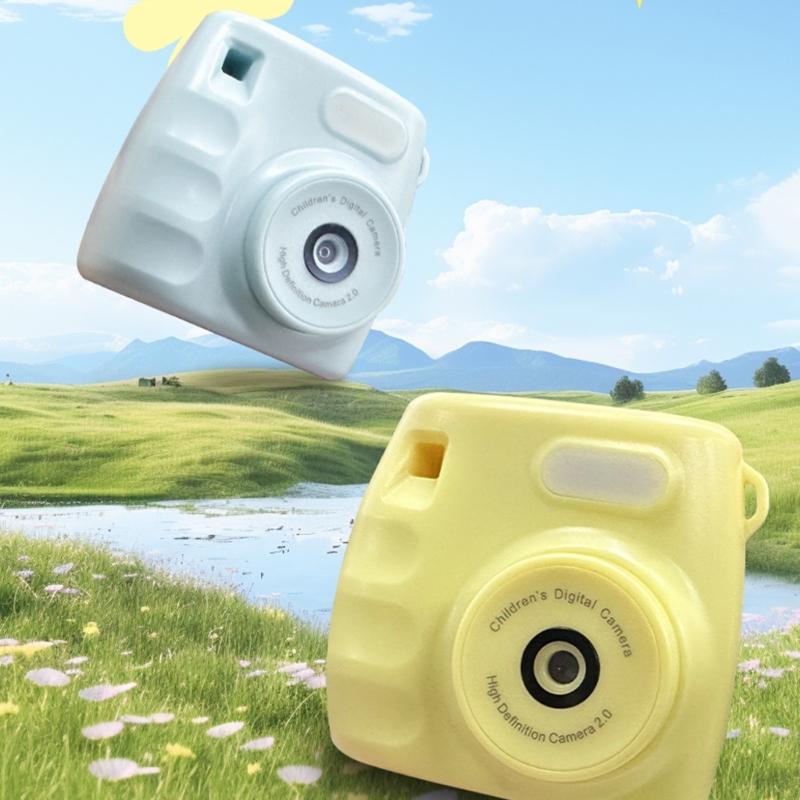 Kinder Mini Kamera 2 Zoll Display USB-Aufladung Mit Lustigen Filtern Und Stickern Für Outdoor-Aktivitäten Automatische Abschaltung