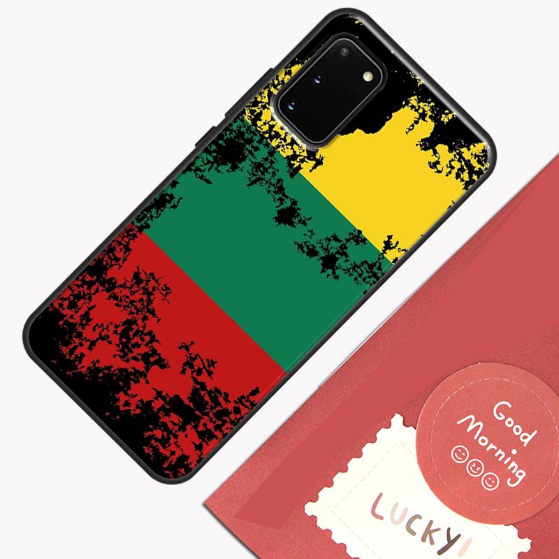 Fashion Lithuania Flag Phone Case For Samsung Galaxy S24 S26 Ultra S20 S21 S22 S23 S25 Plus S10 S25 FE Cover Shell