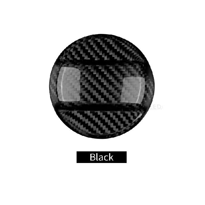 Real Hard Carbon Fiber Fuel Tank Cap Trim For Volkswagen Golf 7 MK7 GTI Golf 8 MK8 GTI Beetle Sicrocco Passat CC Tiguan Sticker
