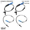4Pcs Front & Rear ABS Wheel Speed Sensor for BMW 525xi 06-07 528xi 530xi 3.0L US