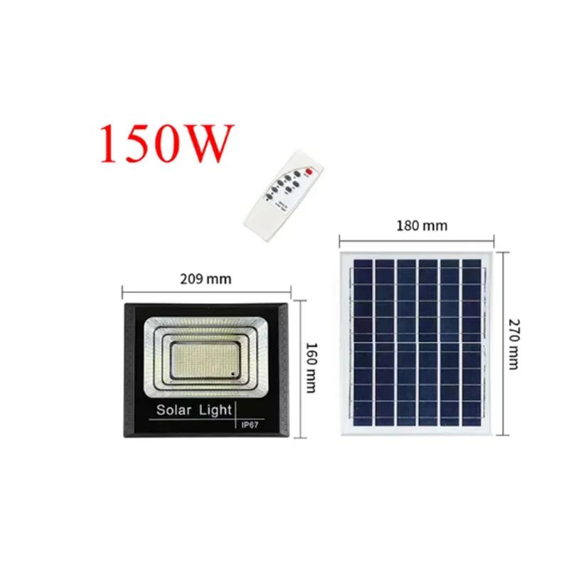 Solar High-bright Cornucopia LED Flood Light Courtyard Bridge Building Lighting Street Light Super Bright Waterproof Solar Light