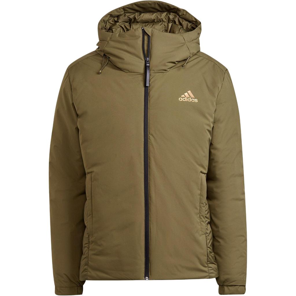adidas Down Jackets Men's Green Hooded Moderate Other GT6564