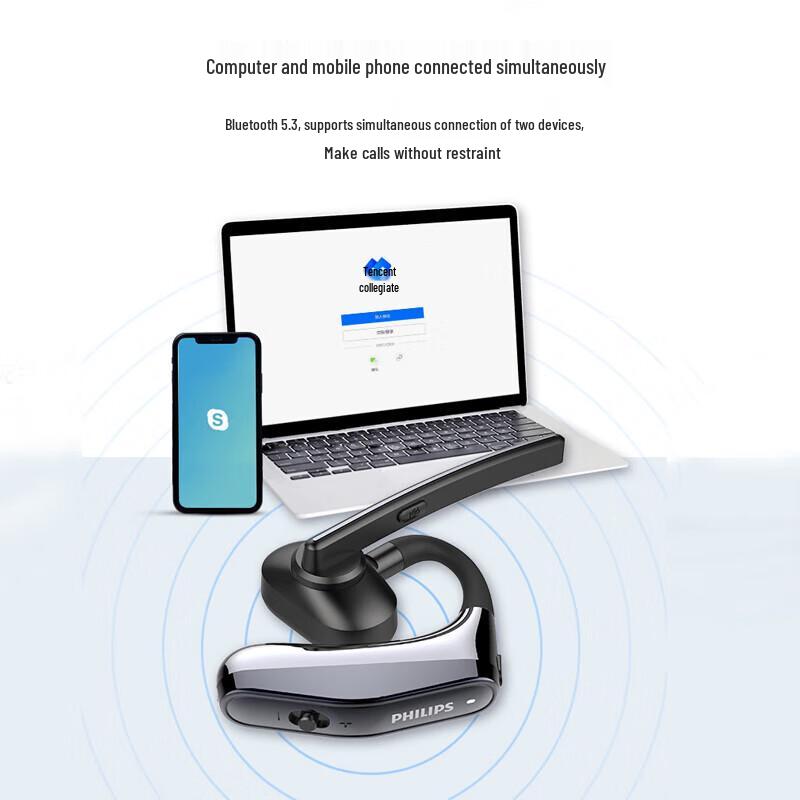 Philips SHM5178 Business Bluetooth Earhook Headset