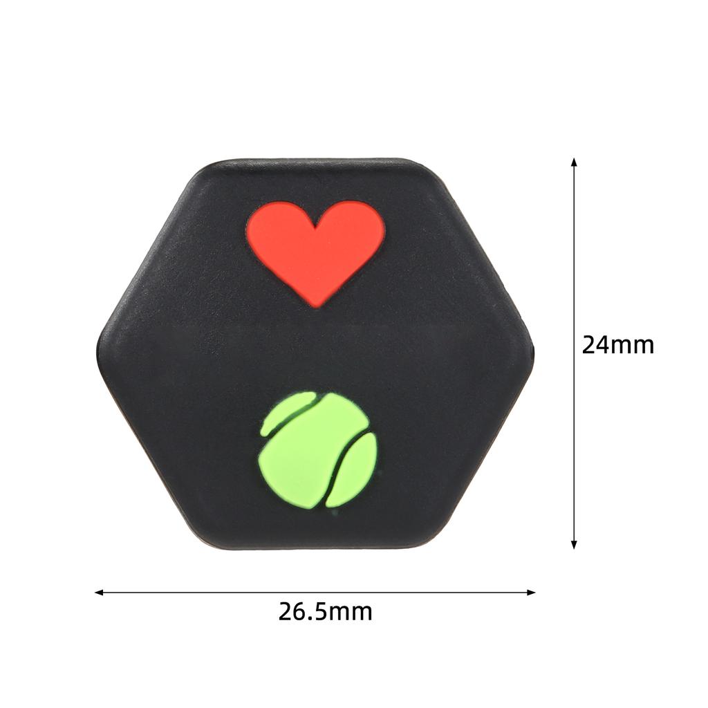 Pack of 7 Tennis Vibration Dampener for Tennis Racket