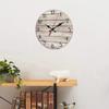 Modern Hanging Wall Decor Clocks Wooden 3D Hanging Clock Art Wall Watch  Living Room