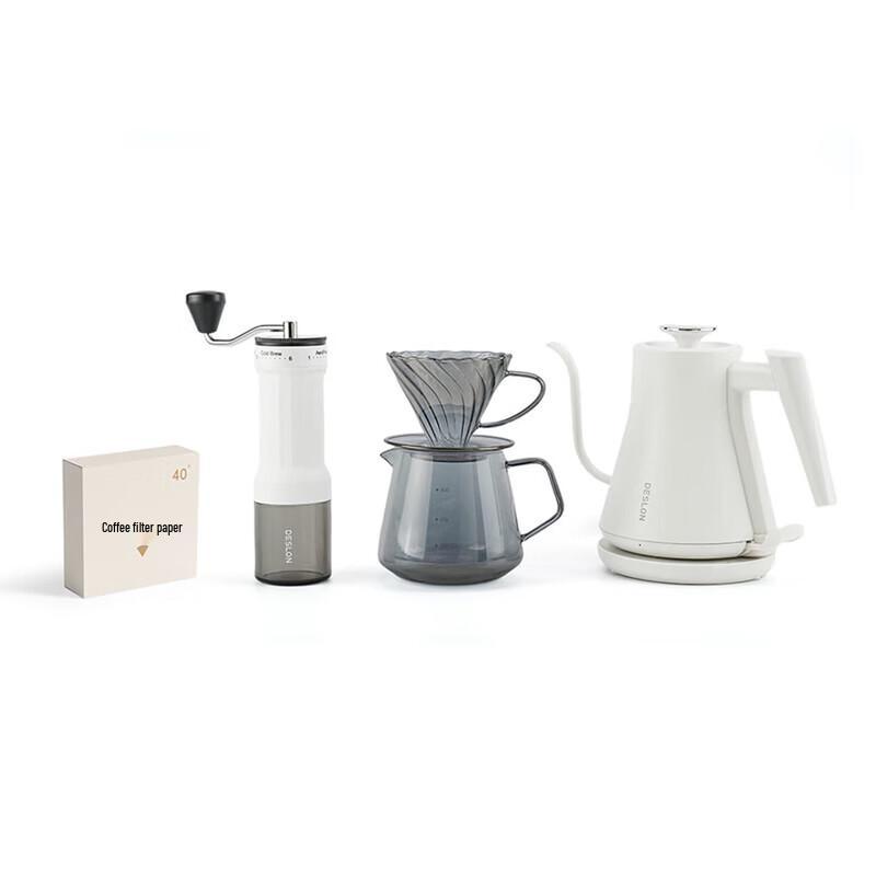 DESLON Home Hand-Pour Coffee Set (5-Piece)