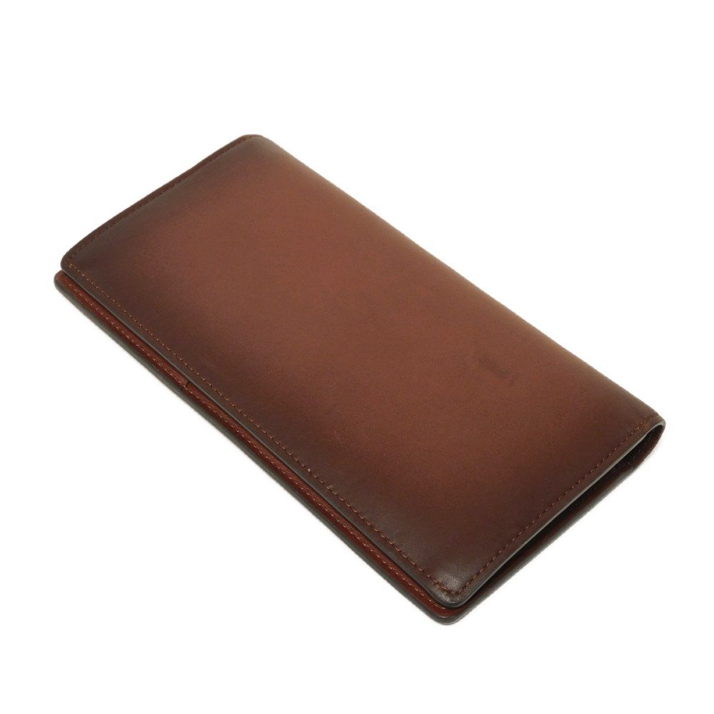 Used 12564 Portefeiulle Braza M61195 7940 New V Mark V Logo Bifold Brown Cuir Ombre Acajou Men's from Japan AUTHENTIC