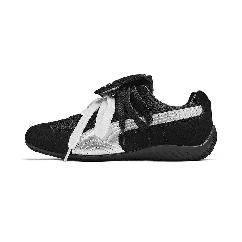 Augustine sports and leisure shoes women's 2025 summer new models with skirts ballet training shoes soft-soled Forrest Gump shoes tide
