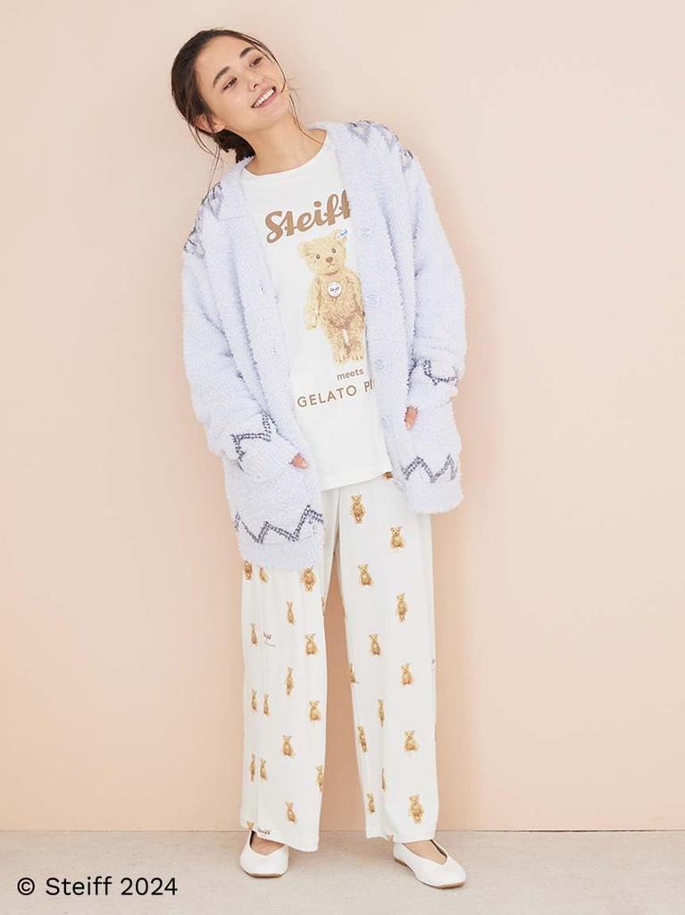 Gelato James Fair Isle JQD Cardigan PWNT245070BLUF [Steiff]