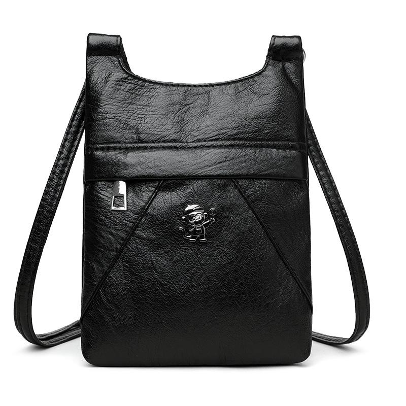 New Textured Multi-compartment Bag Simple Versatile Shoulder Bag Cross-border Messenger Bag Women's Small Bag Mother Bag