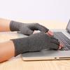 Breathable Cotton Half-Finger Training Gloves for Indoor Sports