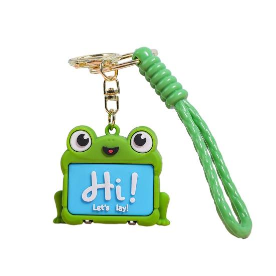 Keychain Pendant Silicone Cartoon Anime Figure Charm Key A