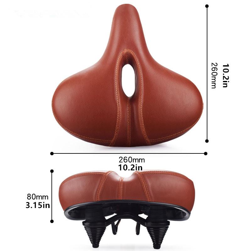 Weicher MTB-Sattel, verdickter Schwamm, Fahrradsattel, Langstrecken-Silikonsattel, Rennrad-Sitzkissen, Federdämpfung