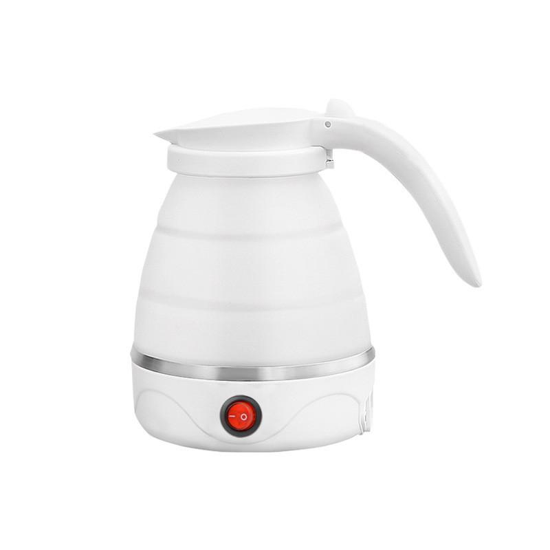 Portable Mini Folding Kettle Multifunctional Small Silicone Electric Kettle Outdoor Travel Boiling Water Teakettle