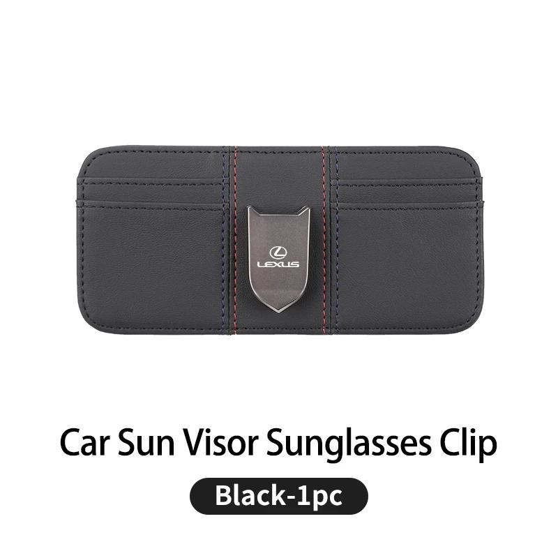 

Car Visor Organizer Glasses Bag Sunglass Holder Card Clip Interior For Lexus CT ES GS NX IS250 CT200h IS300h ES300h RX400h NX300