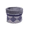 Winter Men Velvet Thickened Scarf Luxury  Cashmere Warm Outdoor Windproof Plaid Neck Cover Couple Knitted Neckerchief