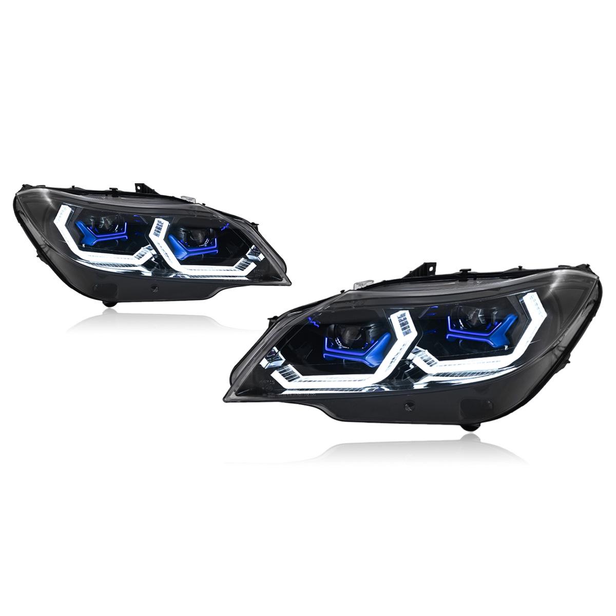 Compatible BMW Z4 E89 (09-16) LED Projector Headlights with DRL and Turn Signals