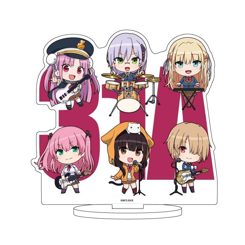 

A3 Heaven Burns Red 09 31A Unit Band Character Character Acrylic Figure ver. [Mini Illustration]