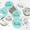 Team Bride Tinplate Badge for Bachelorette Party - 58mm Festive Decoration