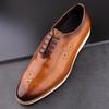 Fashion Hotselling Men Leather Shoes Oxford Walking Man Shoe Genuine Leather Zapatos De Hombre Footwear for Males Office Casual Sneakers