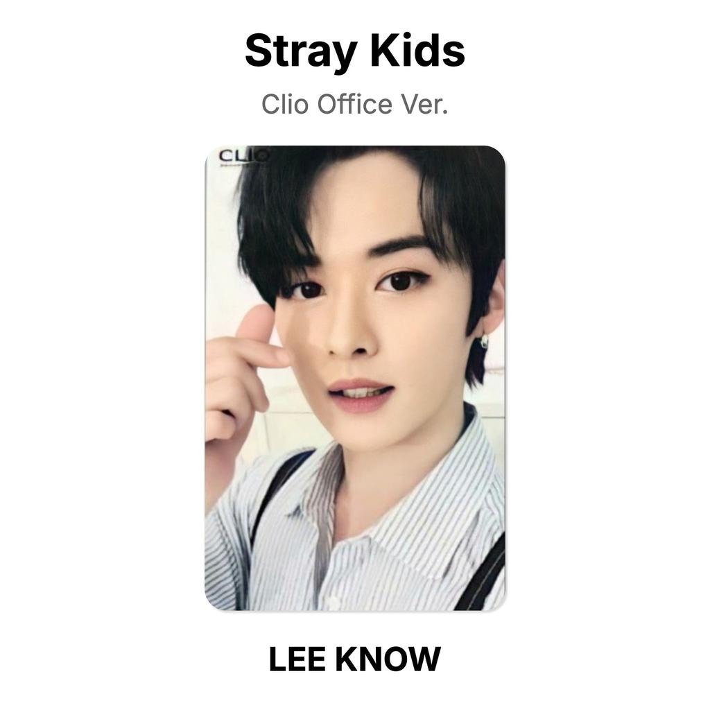 Stray Kids Clio Office Ver. Official Photocard