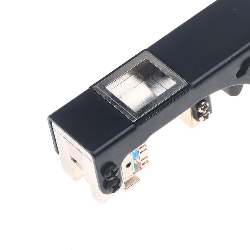 180° Lisovací nástroj Jack Network Module Wire Cutter Termination Pro Cat5 Cat6 Rychlá terminace Crimpe