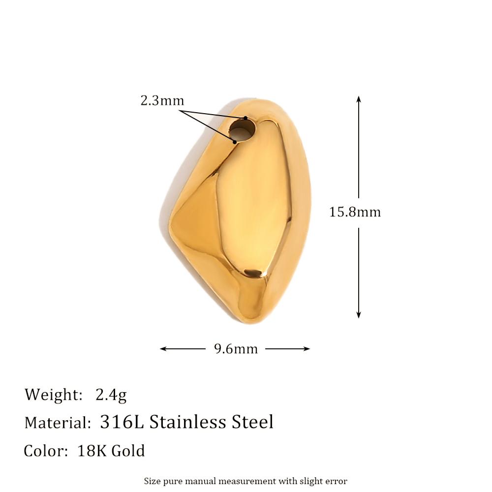 MamacitaSlay diy Vintage Rose Butterfly Polar Star Moon stainless steel charms 18K Gold Plated  charms for jewelry making
