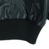 Java Long Sleeve Faux Leather Rib Blouson L Black Men's Used