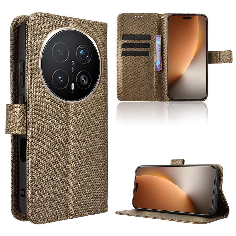 Flip Cover für Honor Magic8 Pro PU Leder Handyhülle Ganzkörperschutz [RFID-Blockierung] Brieftaschenhülle