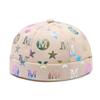 Graphics Printing Letter Bucket Hat Cotton Skullcap Breathable Fashion Cap Gift