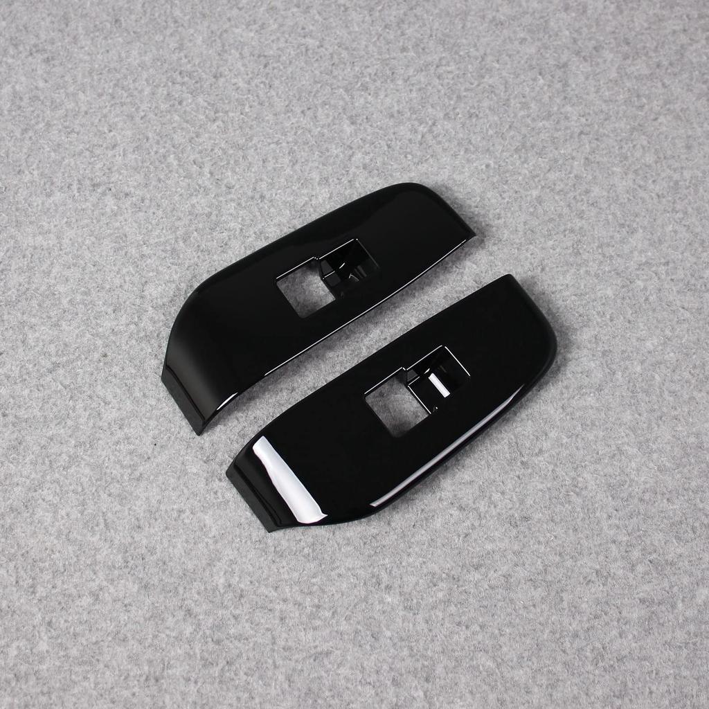 Ruiq Interior Door Window Button Switch Panel Cover Garnish for the New Nissan Note Designed for Nissan NOTE E13, E-Power (Black)