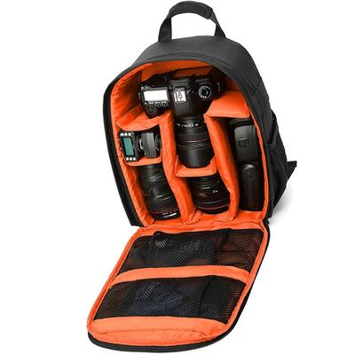 Multifunctional Photography Backpack with Shockproof Padding Breathable Adjustable Straps for DSLR Camera Accessories