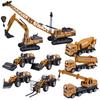 Kids Inertial Engineering Vehicle Excavator Bulldozer Alloy Simulation Model Boy Car Toy