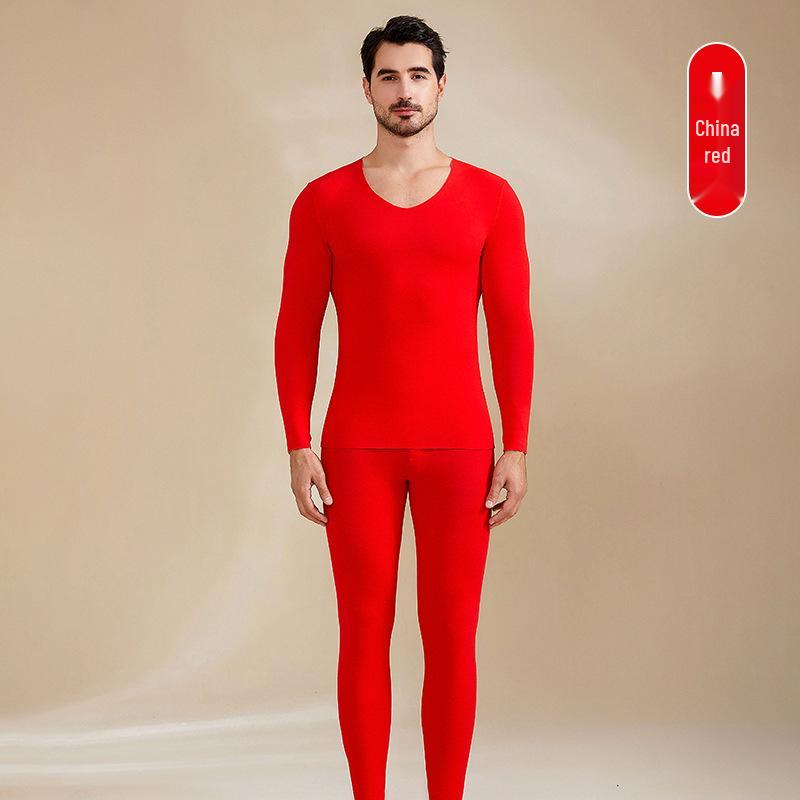 2024 Men's Autumn & Winter German Cashmere Silk Thermal Underwear Set