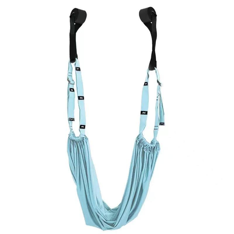 1 Stück Aerial Yoga Hängeseil für den Heimgebrauch, Ausrüstung für Spagat-, Handstand- und Rückbeugentraining, Tür-Dehnband, Elastisches Band
