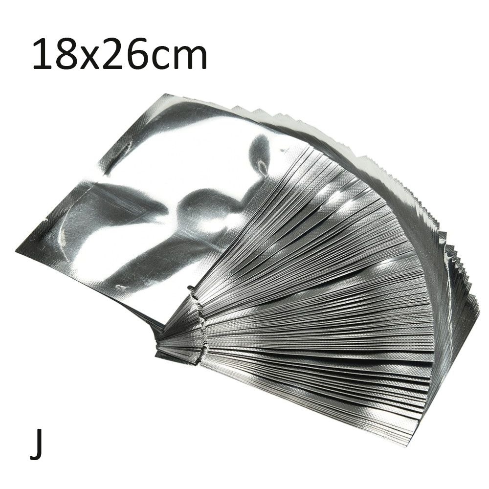 Flat Heat Seal Aluminum Foil Food Saver Bag Vacuum Bags Food Sealer Kitchen Tool Storage Pouches