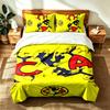 Club America (1) 3pc set suitable for master bedrooms soft and comfortable an ideal gift for family and friends Includes one duvet cover and two pillo